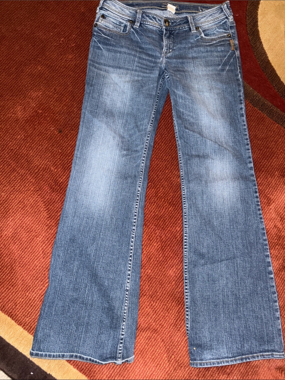 Silver Jeans Women's Medium Blue Flare Denim